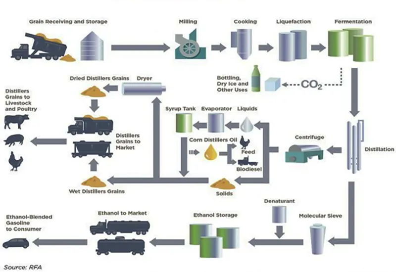 فرایند تولید اتانول